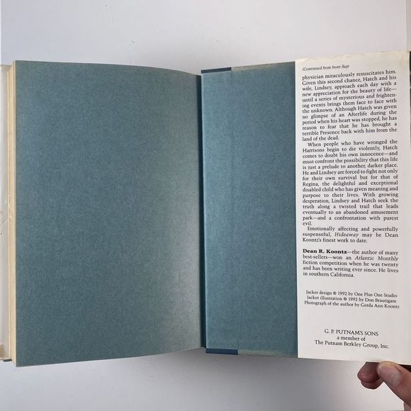 2/$30 - Hideaway by Dean R. Koontz - Picture 15 of 15